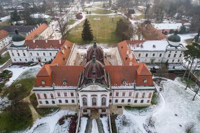 Grassalkovich-kastély. Gödöllő-stock-foto