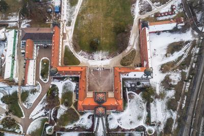 Grassalkovich-kastély. Gödöllő-stock-foto