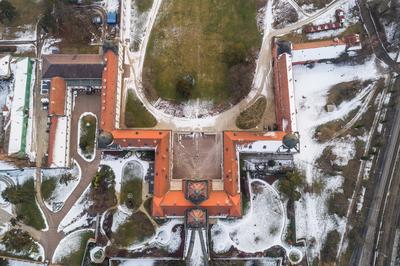 Grassalkovich-kastély. Gödöllő-stock-photo