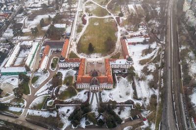 Grassalkovich-kastély. Gödöllő-stock-photo