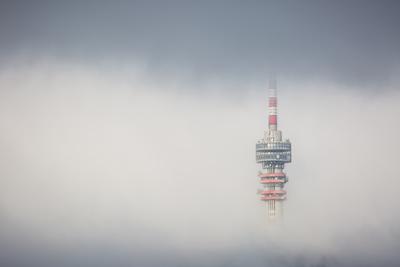 TV-torony, Pécs-stock-foto