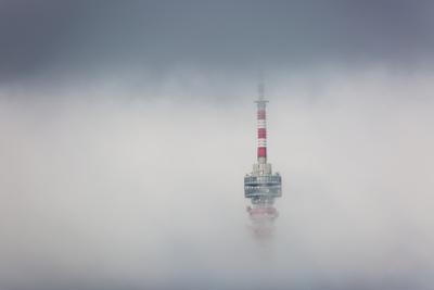 TV-torony, Pécs-stock-photo