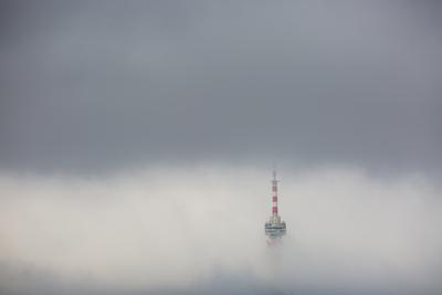 TV-torony, Pécs-stock-foto