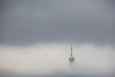 TV-torony, Pécs-stock-photo