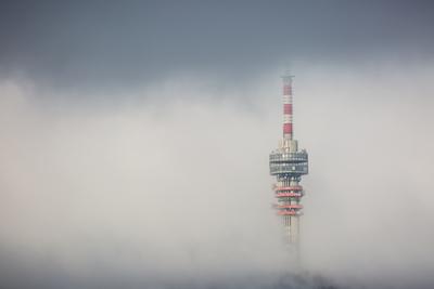 TV-torony, Pécs-stock-foto