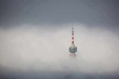 TV-torony, Pécs-stock-foto
