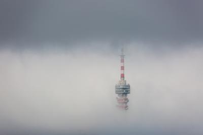 TV-torony, Pécs-stock-foto