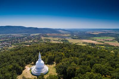 Zalaszántói sztúpa-stock-photo