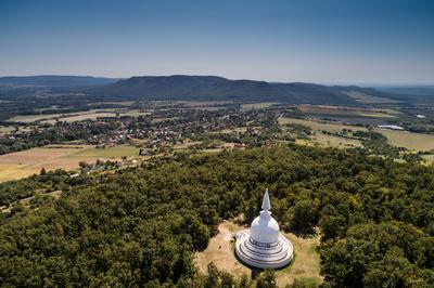 Zalaszántói sztúpa-stock-photo