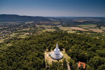 Zalaszántói sztúpa-stock-photo