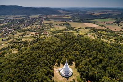 Zalaszántói sztúpa-stock-photo