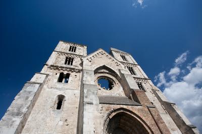 Zsámbék, a Zsámbéki Romtemplom-stock-photo