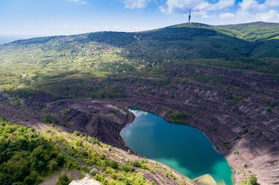 Karolina-külfejtés, Pécsbánya-stock-photo