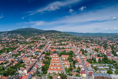 Pécs madártávlatból-stock-foto