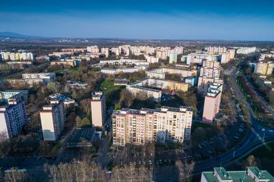 Pécs, Megyer városrész-stock-foto
