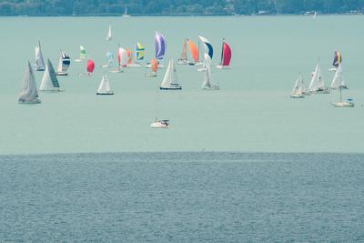 50th Kekszalag championship at the Lake Balaton-stock-photo