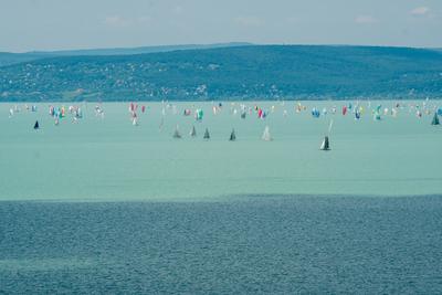 50th Kekszalag championship at the Lake Balaton-stock-photo