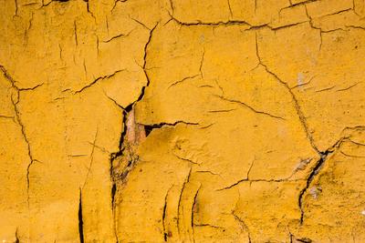 Régi, sárgára festet felület.Old painted yellow wood texture.-stock-photo