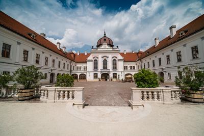 Grassalkovich-kastély, Gödöllő-stock-foto