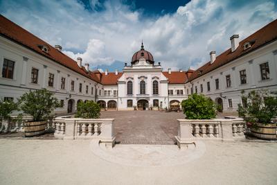 Grassalkovich-kastély, Gödöllő-stock-photo