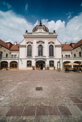 Grassalkovich-kastély, Gödöllő-stock-foto