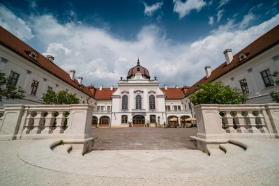 Grassalkovich-kastély, Gödöllő-stock-foto