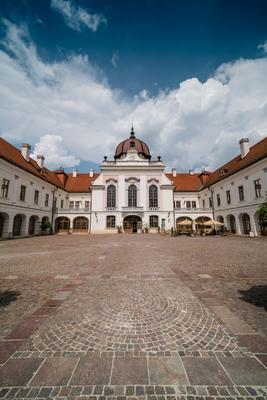 Grassalkovich-kastély, Gödöllő-stock-foto