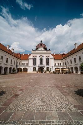 Grassalkovich-kastély, Gödöllő-stock-photo