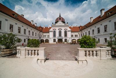 Grassalkovich-kastély, Gödöllő-stock-foto