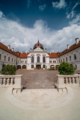 Grassalkovich-kastély, Gödöllő-stock-foto