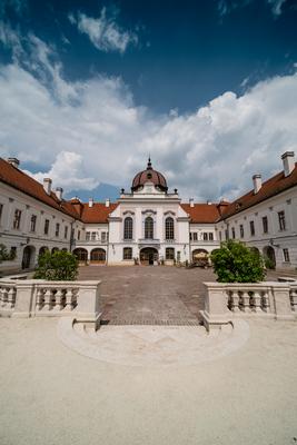 Grassalkovich-kastély, Gödöllő-stock-foto