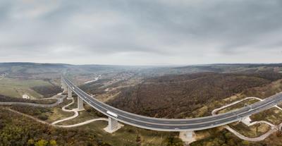 Viaduct of Koroshegy in Hungary-stock-photo