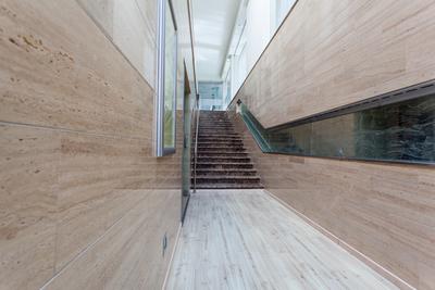 interior of modern marble stairs-stock-foto