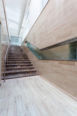 interior of modern marble stairs-stock-photo