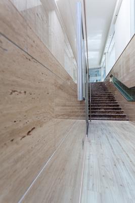 interior of modern marble stairs-stock-foto