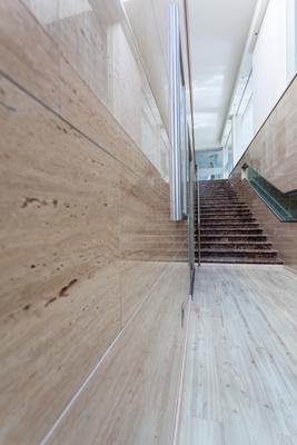 interior of modern marble stairs-stock-photo