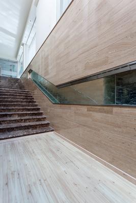 interior of modern marble stairs-stock-photo