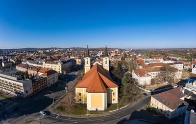 Church in Zalaegerszeg, called Maria Magdolna templom-stock-foto