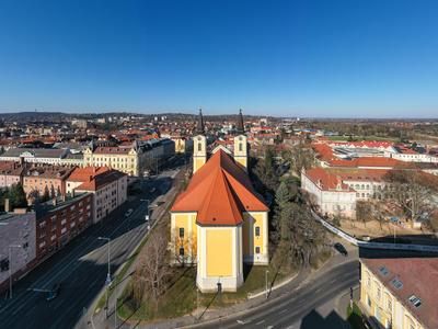 Church in Zalaegerszeg, called Maria Magdolna templom-stock-foto