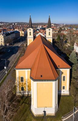 Church in Zalaegerszeg, called Maria Magdolna templom-stock-foto