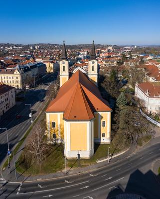 Church in Zalaegerszeg, called Maria Magdolna templom-stock-foto