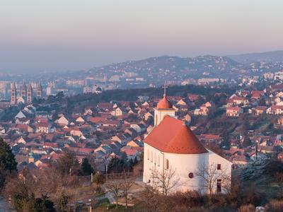 Chapel in Havihegy, Pecs, Hungary-stock-foto