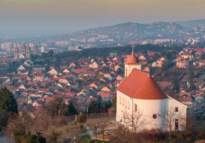 Chapel in Havihegy, Pecs, Hungary-stock-foto