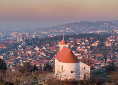 Chapel in Havihegy, Pecs, Hungary-stock-foto
