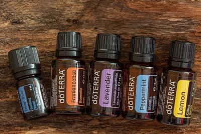 Pecs / Hungray - Aug 05 2020 - Illustrative editorial image of Doterra Essential Oils for everyday use-stock-photo