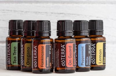 Pecs / Hungray - Aug 05 2020 - Illustrative editorial image of Doterra Essential Oils for everyday use-stock-photo