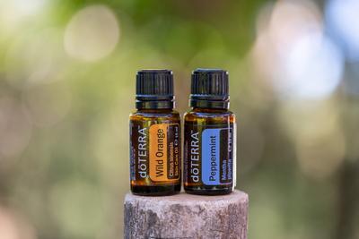 Pecs / Hungray - Aug 21 2020 - Illustrative editorial image of Doterra Essential  Oil for everyday use-stock-foto