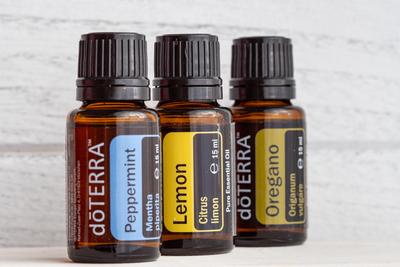 Pecs / Hungray - Aug 05 2020 - Illustrative editorial image of Doterra Essential Oils for everyday use-stock-foto
