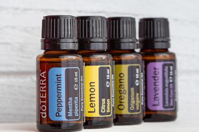 Pecs / Hungray - Aug 05 2020 - Illustrative editorial image of Doterra Essential Oils for everyday use-stock-photo