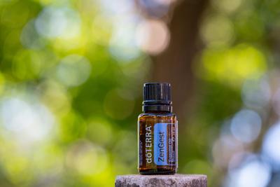 Pecs / Hungray - Aug 21 2020 - Illustrative editorial image of Doterra Essential  Oil for everyday use-stock-foto